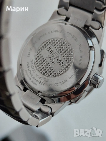 Sector Chronograph Swiss Made, снимка 6 - Мъжки - 53697237