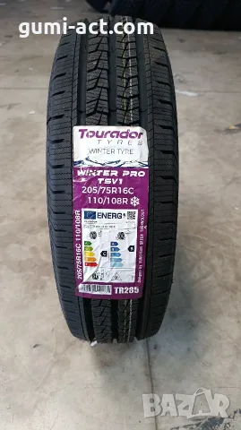 НОВИ зимни гуми за бус 205/75R16C TOURADOR WINTER PRO TSV1 110/108R DO, снимка 2 - Гуми и джанти - 55928819