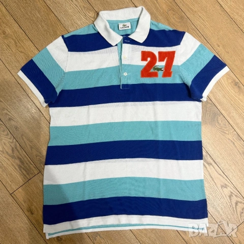 Мъжка тениска с яка Lacoste 27 | L размер