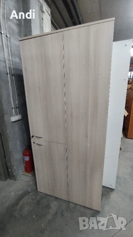 Гардероб с рафтове 93/204/40 - 5 рафта за ъгъл с две врати, снимка 6 - Гардероби - 53135810