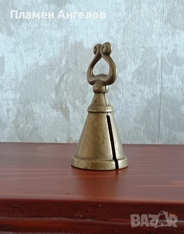 Античен месингов(бронзов) гасач на свещи. , снимка 2 - Антикварни и старинни предмети - 51168124