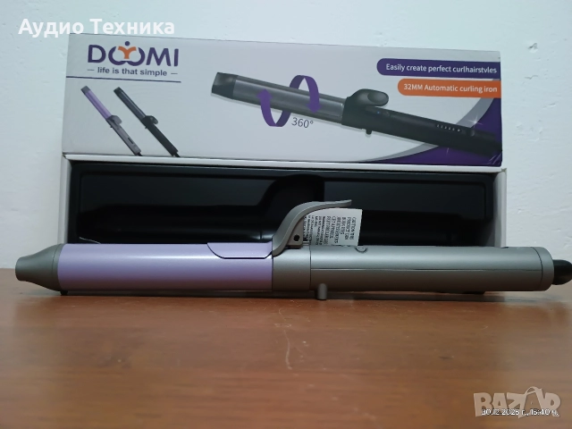 Автоматична маша за къдрене, въртяща се на 360° за създаване на перфектни къдрици! Изпращам видео., снимка 6 - Маши за коса - 52940002