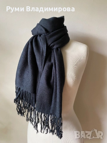 Черен шал/ различни видове, снимка 12 - Шалове - 53869317