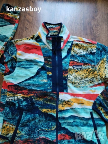 Columbia Polar Back Bowl - мъжко поларено горнище Л, снимка 6 - Спортни дрехи, екипи - 52108765