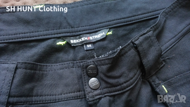 Bekken & Strom MOELV HÅNDVERKSBUKSE 4-VEIS STRETCH Work Pant раз. 58 / XXXL еластичен работен W4-221, снимка 14 - Панталони - 52111491
