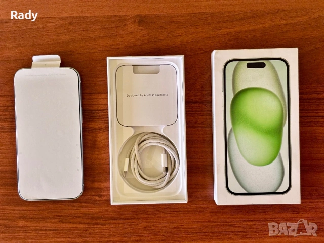 Iphone 15, 6GB/128 GB, 6.1” (2556 x 1179), камера: 12MP/48MP, снимка 2 - Apple iPhone - 53619333