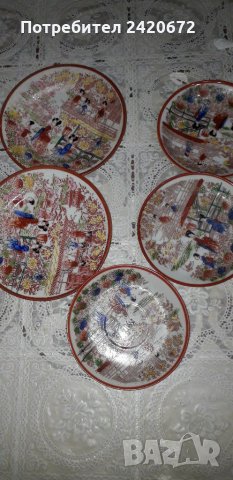 Чинийки японски костен порцелан, снимка 1