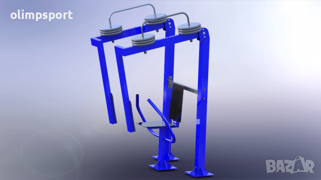 Лег преса OF364 1 950.00лв. (с ДДС)  Лег преса с регулируеми тежести и безопасен стопорен механизъм.