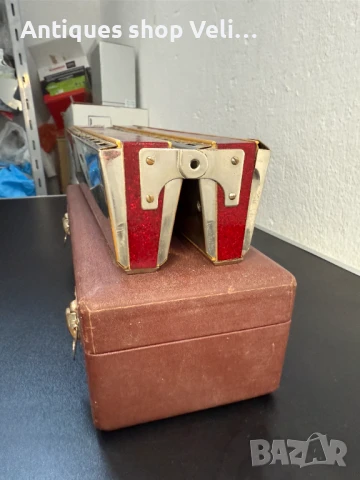 Немска бас хармоника №7193, снимка 3 - Антикварни и старинни предмети - 51038950