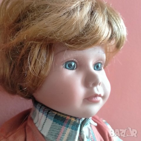 Порцеланова кукла Deko-Puppe 47 см, снимка 3 - Колекции - 41486308