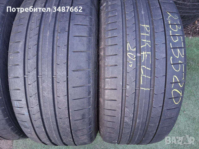 235 35 20 PIRELLI 4броя летни , снимка 2 - Гуми и джанти - 53806936