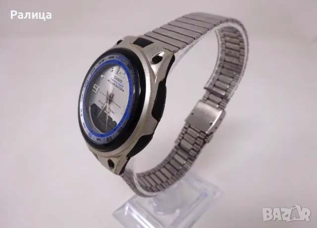 Мъжки кварцов часовник Casio с двойно време , снимка 4 - Мъжки - 50158118