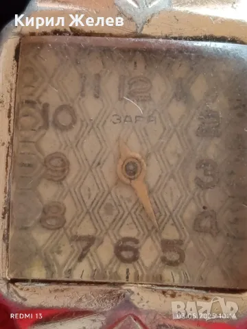 Стар механичен часовник дамски Заря СССР за части ремонт КОЛЕКЦИЯ 47990, снимка 2 - Антикварни и старинни предмети - 50138268