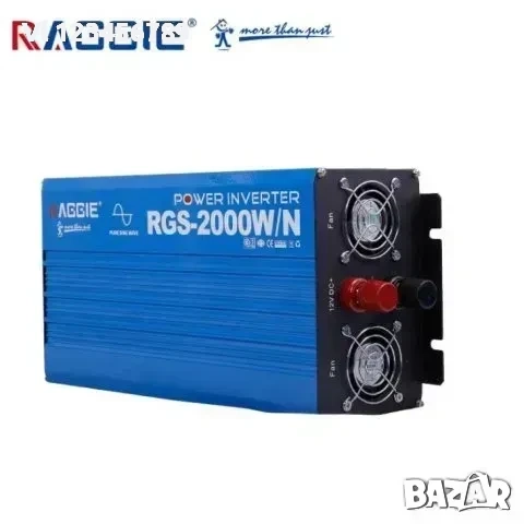 12V /3000 вата Инвертор с чиста синусоида Raggie или 24V/3000W, снимка 4 - Друга електроника - 52271581