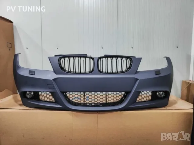 Предна M броня за BMW БМВ E90 E91 Фейслифт Най-ВИСОК КЛАС Топ Качество ФЕЙС На СКЛАД!