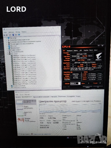 Процесор Ryzen 7 2700, снимка 2 - Процесори - 53180053