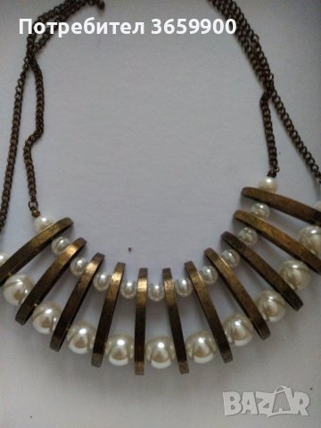 Дамско колие "Клеопатра", снимка 2 - Колиета, медальони, синджири - 41241826