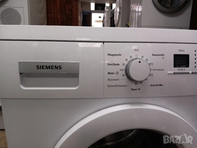 Чудесна пералня Сименс Siemens IQ 300 A+++ 7кг 2 години гаранция!, снимка 3 - Перални - 52396541