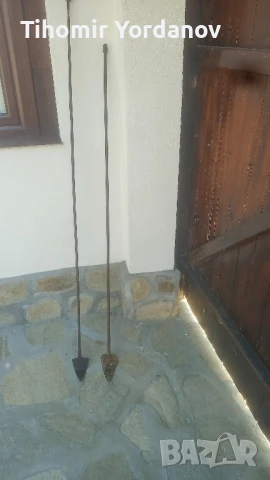 Ръжен за пещ -2 броя., снимка 4 - Антикварни и старинни предмети - 51344210