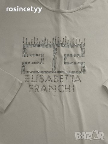 бяла блузка с камъни, снимка 3 - Блузи с дълъг ръкав и пуловери - 36164215