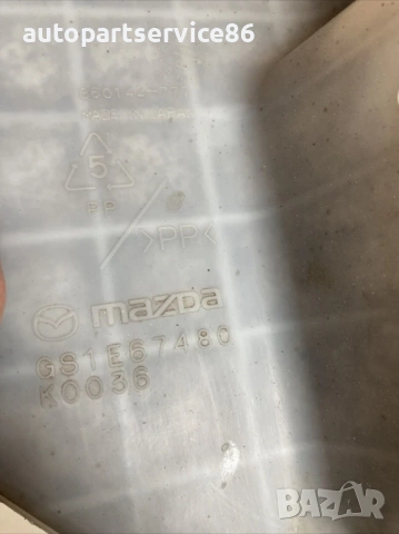 Резервоар за миене на предното стъкло RHD за Mazda 6 2.0D Estate (2009) GS1E67480, снимка 3 - Части - 53705771