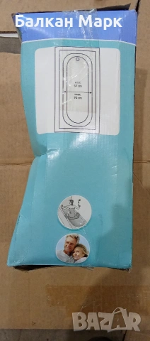 Седалка за вана WENKO SECURA – регулируема, здрава и удобна, снимка 4 - Душ кабини и вани - 53095930