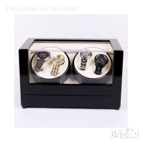 Уникална кутия за навиване на 4 автоматични часовника едновременно 2176, снимка 3 - Други - 52566500