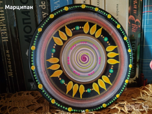 Малка стомна и чинийка, снимка 3 - Антикварни и старинни предмети - 51518389