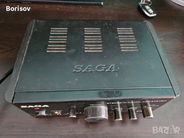 Усилвател Saga, снимка 2 - Ресийвъри, усилватели, смесителни пултове - 52028793