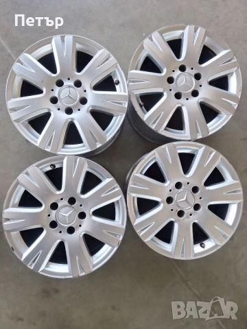 ОРИГИНАЛНИ АЛУМИНИЕВИ ДЖАНТИ МЕРЦЕДЕС /W204/-5x112х66.6-16цола
