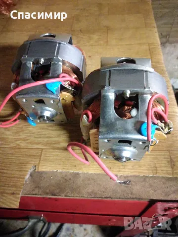 Ел двигатели колекторни 300w на 22 000 обр 2бр, снимка 3 - Резервни части за машини - 56152156