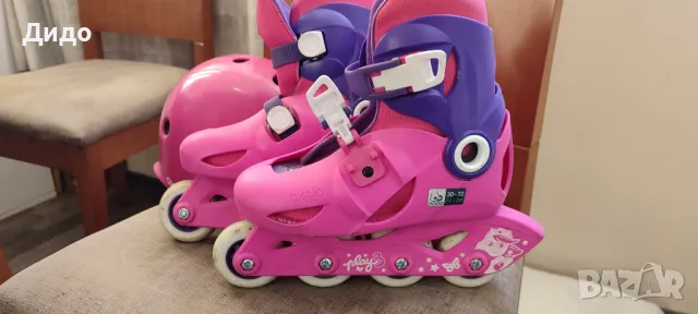 Детски Ролери Oxelo Play 3 с каска /30-32 номер/ , снимка 2 - Ролери, кънки - 49475117