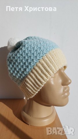 Ръчно изплетени шапки, снимка 15 - Шапки - 38393040