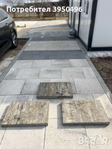 Плочи Appia Antica Grande, 60x40x5см, цвят: сив меланж, снимка 2 - Строителни материали - 53059890