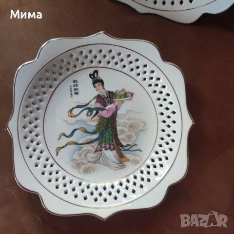 Порцеланови плата рязан порцелан, снимка 5 - Чинии - 38820239