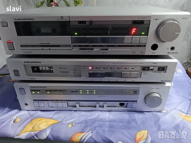 Сет GRUNDING V-7200 T -7200 , снимка 9 - Ресийвъри, усилватели, смесителни пултове - 52858905