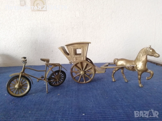 Стари бронзови, месингови фигурки-старуетки макетни. Различни автори,години, държави. , снимка 7 - Статуетки - 52478559