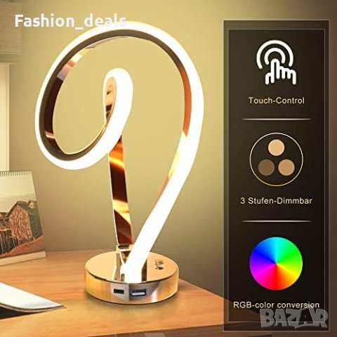 Нова сензорна димируема светлина с USB порт за зареждане Лампа, снимка 7 - Други - 41444387