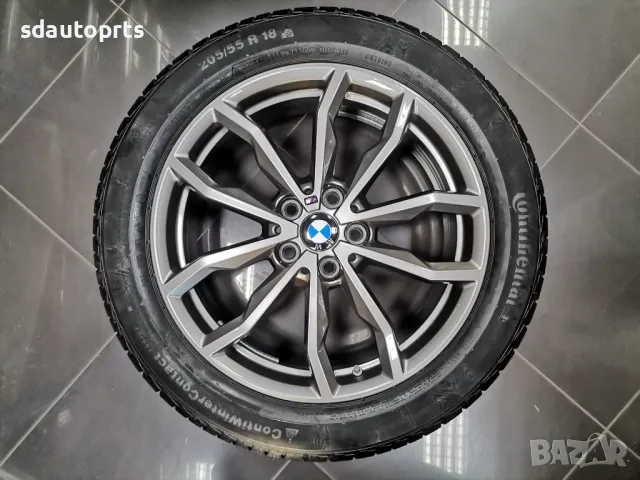 18” Зимен К-т BMW Джанти Style 711 M Гуми Датчик X1 F48 U11 U12 X2 F39, снимка 5 - Гуми и джанти - 47435583