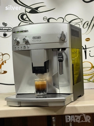 Кафемашина кафе автомат delonghi magnifica с гаранция, снимка 7 - Кафемашини - 52863380