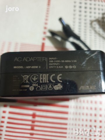 asus 19v 3.42a laptop charger, снимка 4 - Лаптоп аксесоари - 41568022