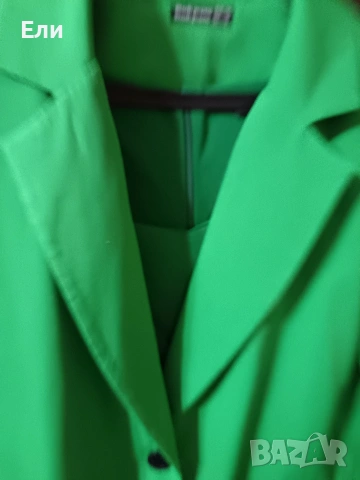 Рокля и сако в зелено, снимка 9 - Сака - 53056734