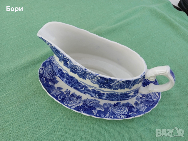 Порцелан английски, снимка 4 - Чинии - 36242351