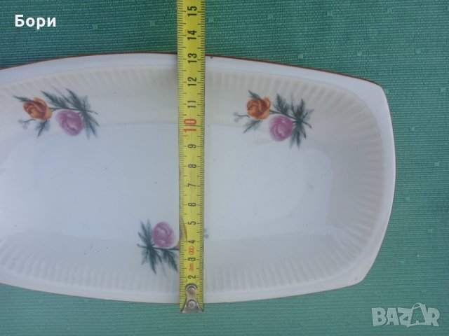 Стар порцелан плато, снимка 7 - Чинии - 35747740