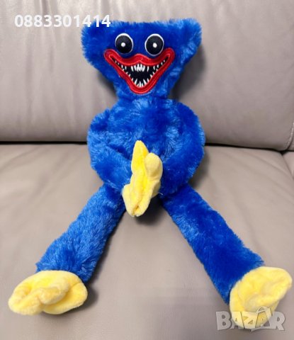 Син Хъги Лъги Huggy wuggy Син цвят , снимка 3 - Плюшени играчки - 41776113