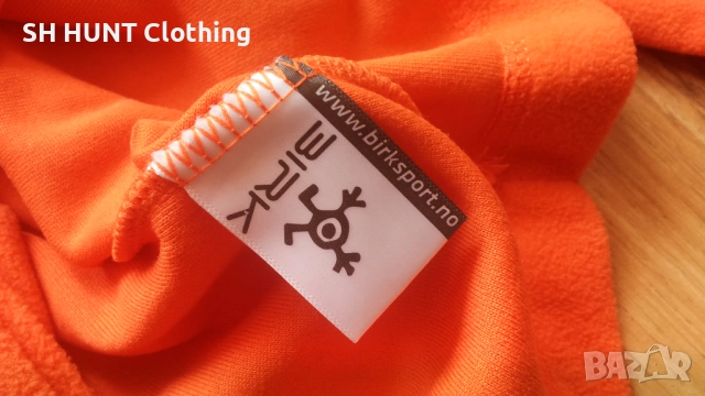 BIRK Chill Fleece Orange Polar размер XL за лов поларена блуза - 2241, снимка 16 - Екипировка - 53659480