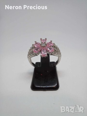 Сребърен пръстен, снимка 2 - Пръстени - 42641201