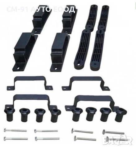 Стоманен багажник за покрив 160смх100см, снимка 3 - Аксесоари и консумативи - 50624976