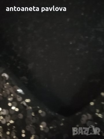 Рокля с пайети и по-дълбок гръб, снимка 3 - Рокли - 41963217