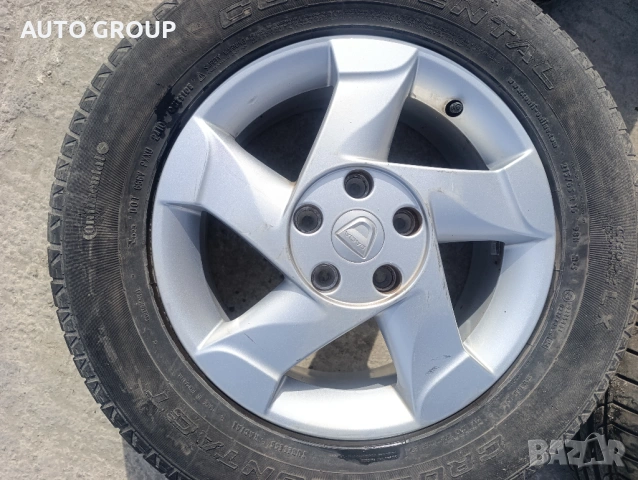 Джанти 16 цола 5х114,3 Дачия Дъстар, Рено / Dacia Duster Renault  - 8200810243, снимка 3 - Гуми и джанти - 53701489